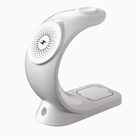 Curved Nightlight 3-in-1 MagSafe Compatible Wireless Charger – iPhone, Apple Watch & AirPods