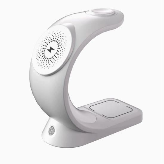 Curved Nightlight 3-in-1 MagSafe Compatible Wireless Charger – iPhone, Apple Watch & AirPods