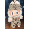 Labubu Trendy Overalls & Bucket Hat 2-Piece Outfit
