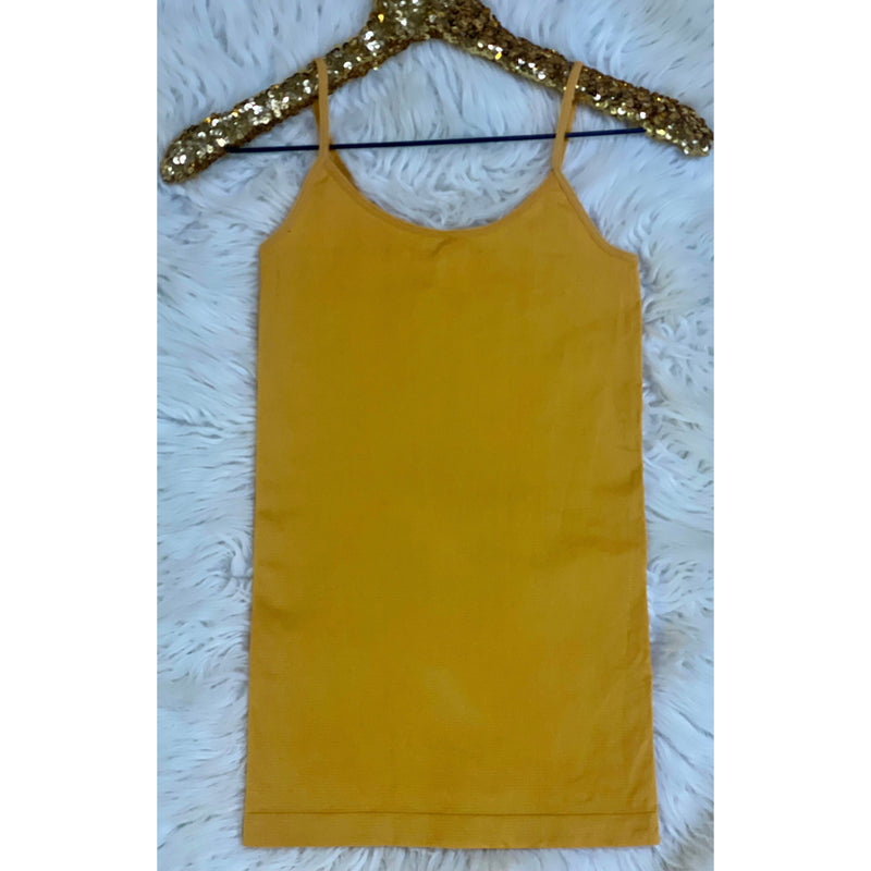 Mustard Seamless Cami