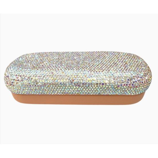 AB Rhinestone Eyeglass Case