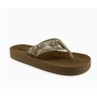 A Walk Down the Aisle Embellished Bridal Flip Flops