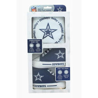 Officially Licensed Dallas Cowboys Baby Bib & Pre-Walker Gift Set