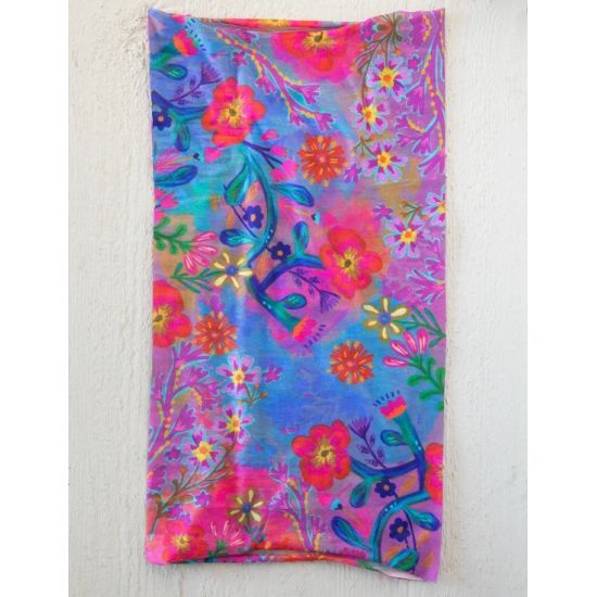 Neon Floral Boho Bandeau – Natural Life