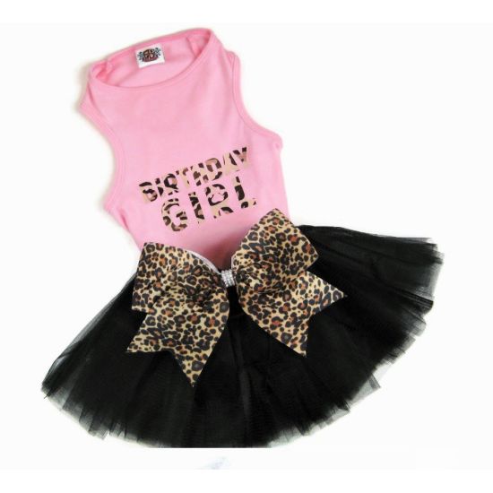 Birthday Girl Cheetah Tutu Outfit