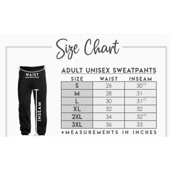 Black Cowboy Floral “D” Comfort Fleece Sweatpants – Unisex Game Day Joggers