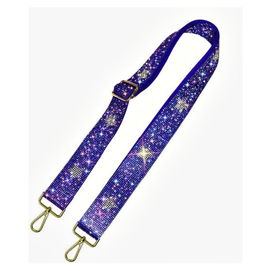 Blue Star Rhinestone Crossbody Strap