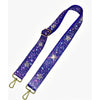 Blue Stars Rhinestone Crossbody Guitar Strap - Rhinestone Gal