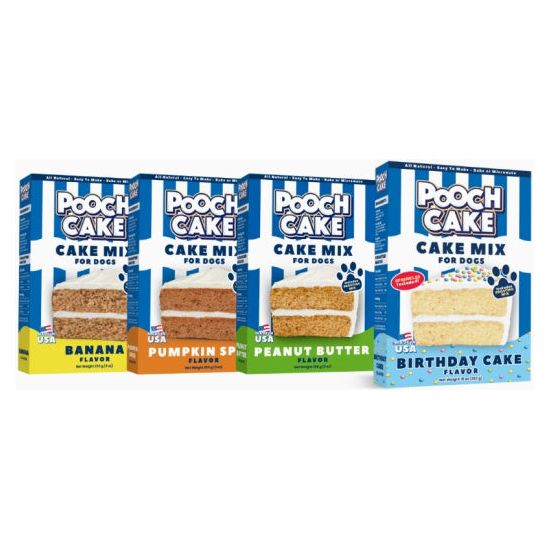 Pooch Cake Mix for Dogs – All-Natural Dog Birthday Cake with Frosting Included