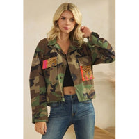 Wild Side Camo Tiger Contrast Jacket