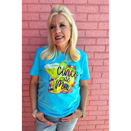 Cinco de Mayo Rhinestone Bella Canvas Tee