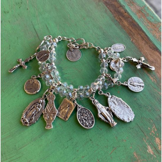 Sacred Charm Double Strand Bracelet