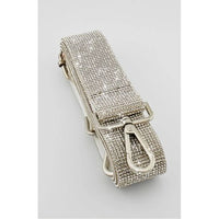 Clear Rhinestone Adjustable Crossbody Bag Strap