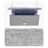 Clear Rhinestone Evening Clutch Purse - Rhinestone Gal