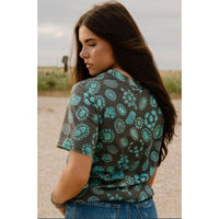 Forever In Turquoise Crew Neck Tee