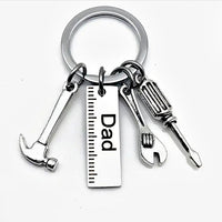 Father's Day Metal Keychain