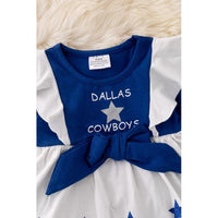 Dallas Cowboys Baby Onesie Dress