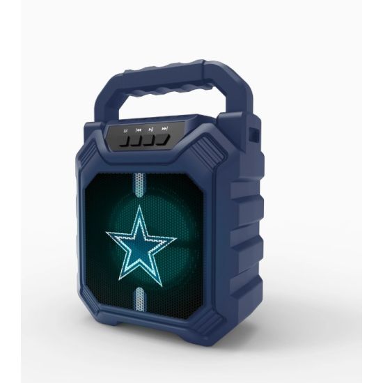 Dallas Cowboys LED Wireless Speaker With Color-Changing Lights