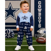 Kids Dallas Cowboys Jumpsuit – Long Sleeve Game Day Outfit