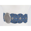 Dark Denim Concho Belt