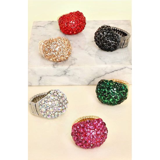 Rings for Rhinestone Gals shop our Rhinestone Gal Boutique