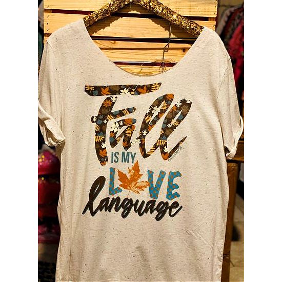 Fall is my Love Language Tee