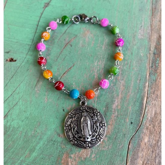 Fiesta Our Lady of Guadalupe Bracelet