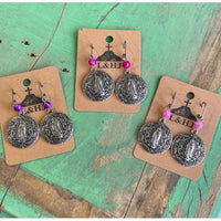 Fiesta Our Lady of Guadalupe Earrings
