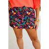Fiesta Floral Skort with Pockets