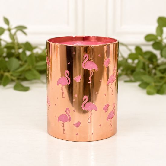 Fanciful Flamingos Lantern Scentchips Shade