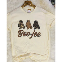 Boo-Jee Ghost Cream Tee – Halloween Graphic Tee