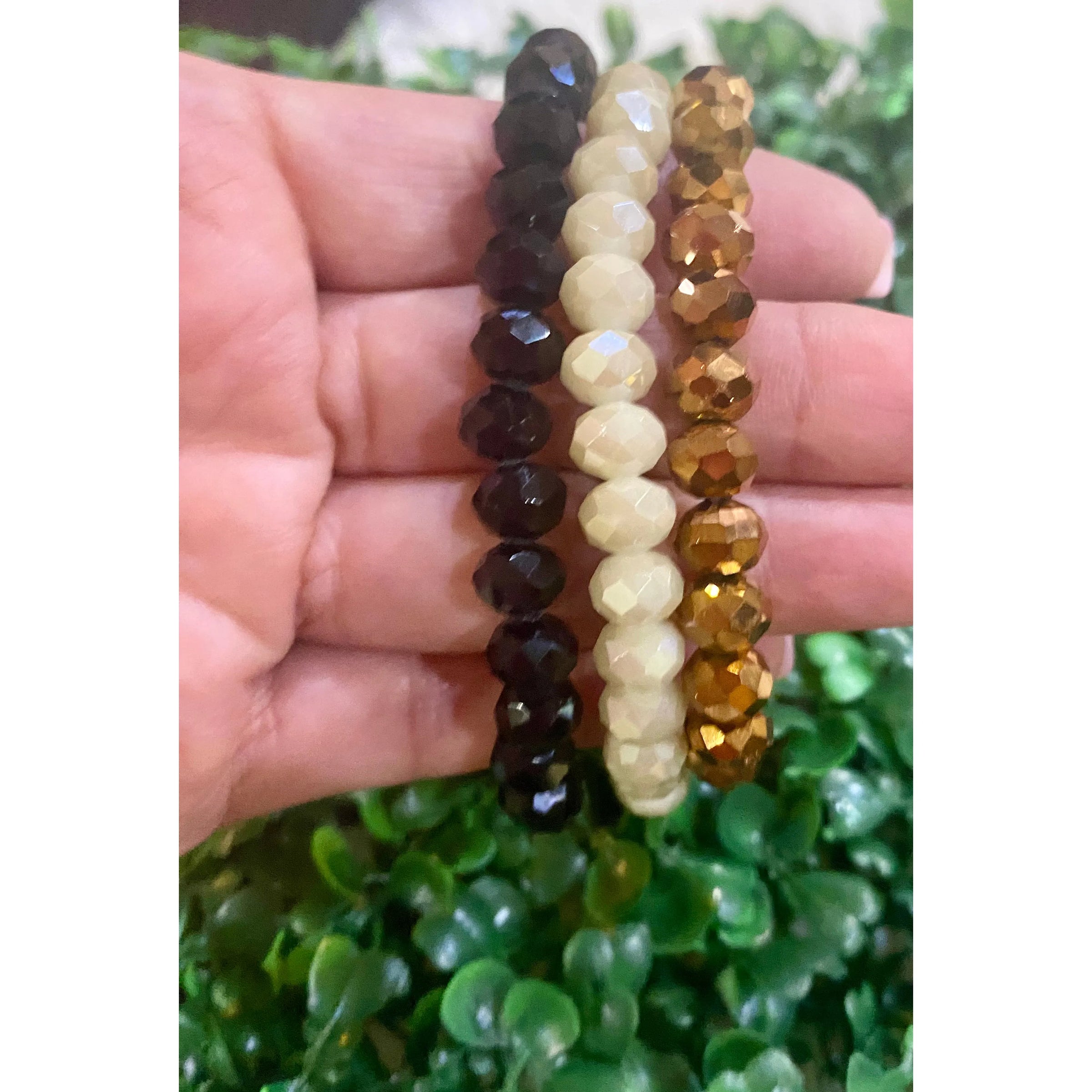 3 Cheetah Stretchy Bracelets