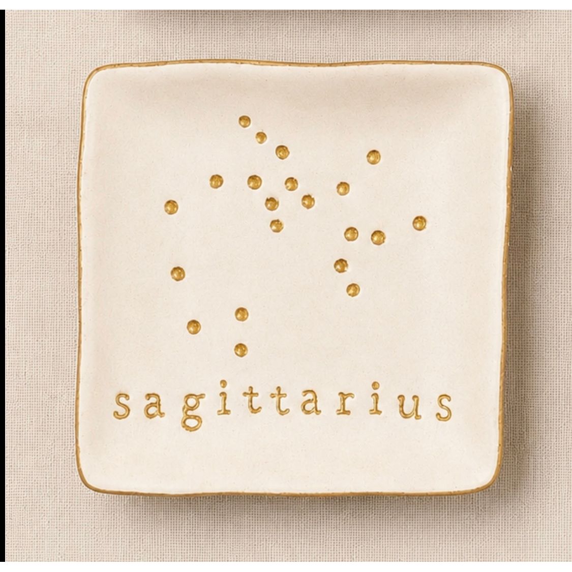 Zodiac Ceramic Trinket Dish