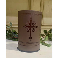 Antique Cross Bronze Warmer by Scentchips®