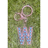 Turquoise Initial Keychain – Western Charm
