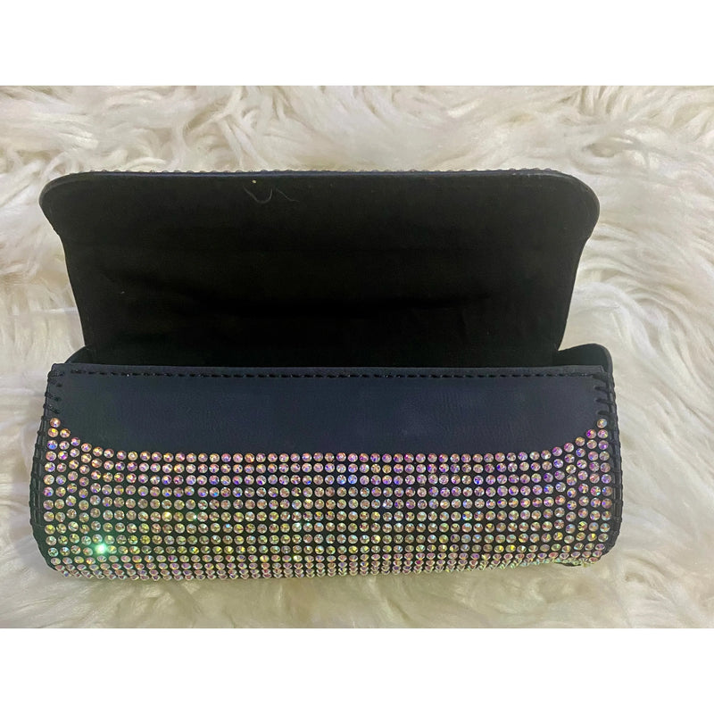 Iridescent Rhinestone Sunglass Holder