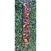 Leopard Print Crossbody Bag Straps – Adjustable 2" Webbing