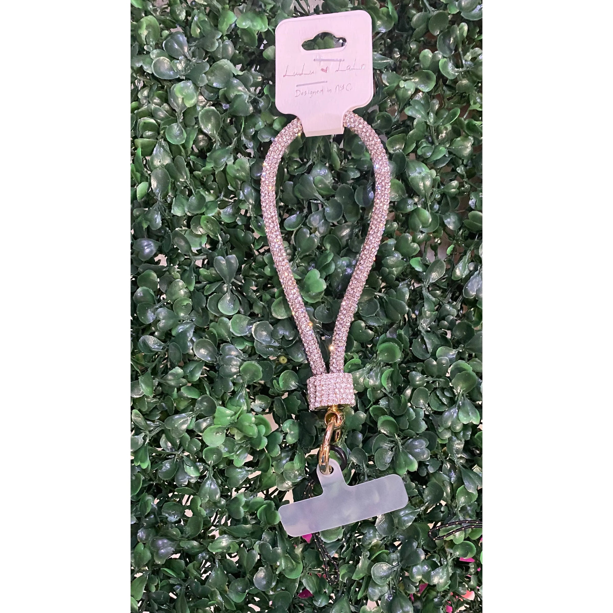 Rhinestone Phone Wrist Strap