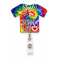 Scrub Life Acrylic Badge Reel Holder