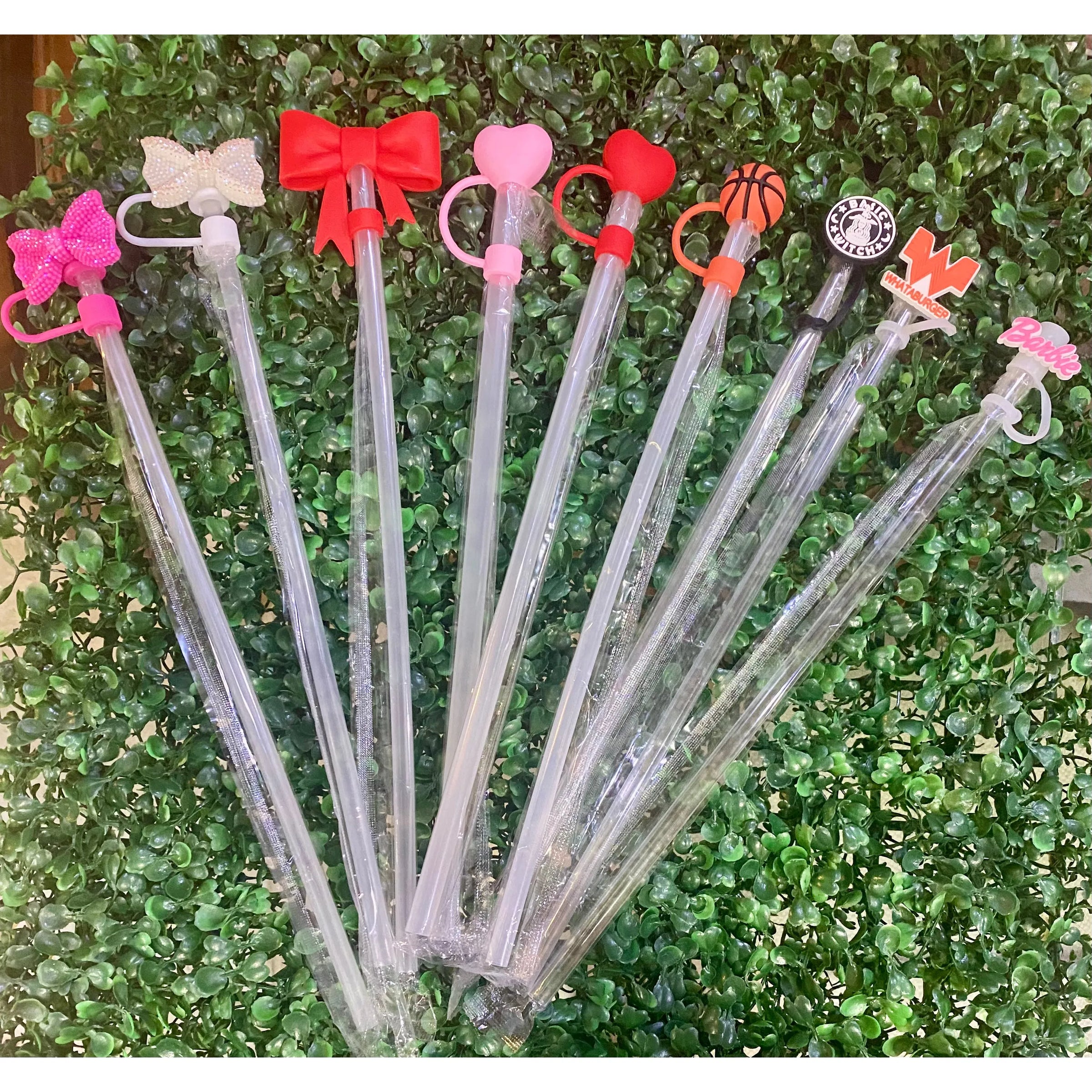 Silicone Straw Toppers Fits Standard Straws