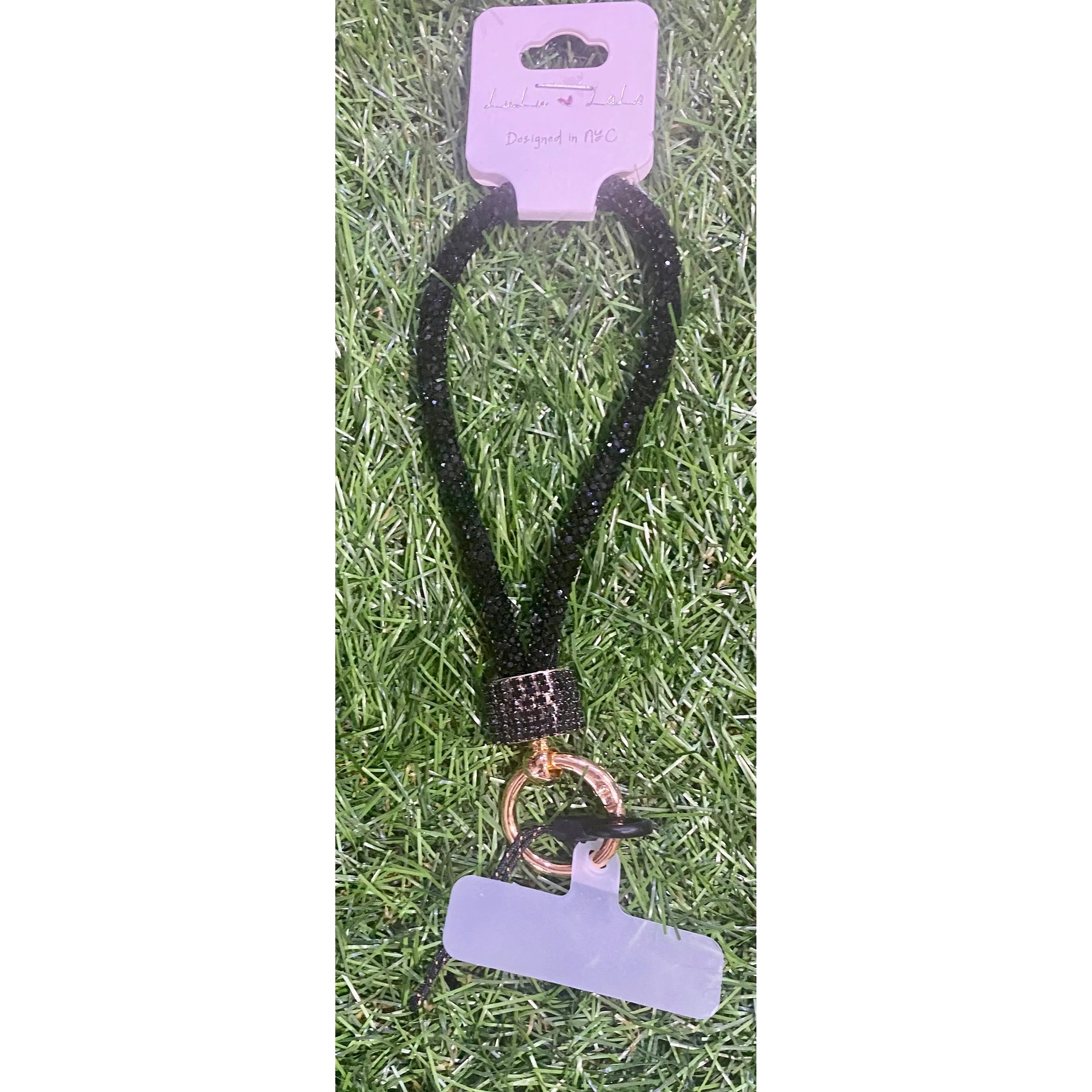 Rhinestone Phone Wrist Strap