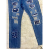 Dallas Cowboys Distressed Patchwork Jeans
