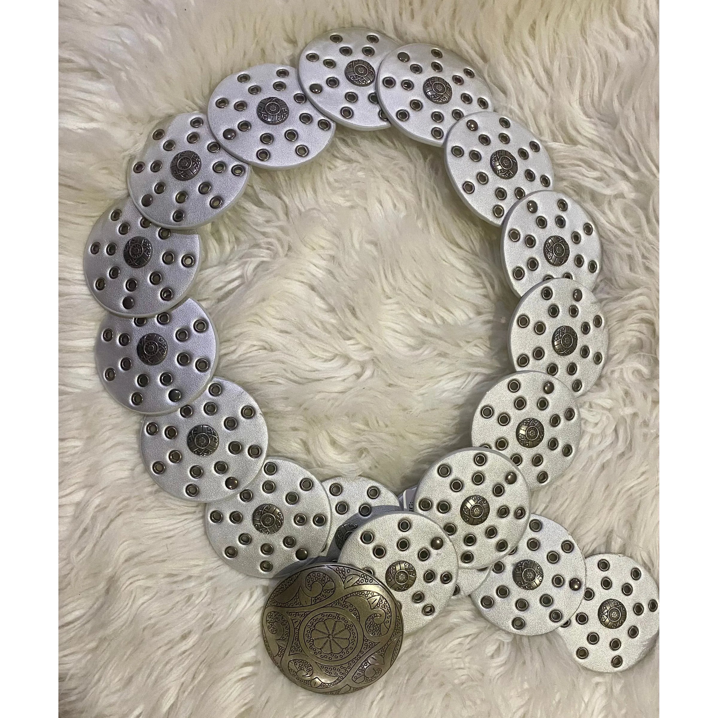 Silver Concho Belt