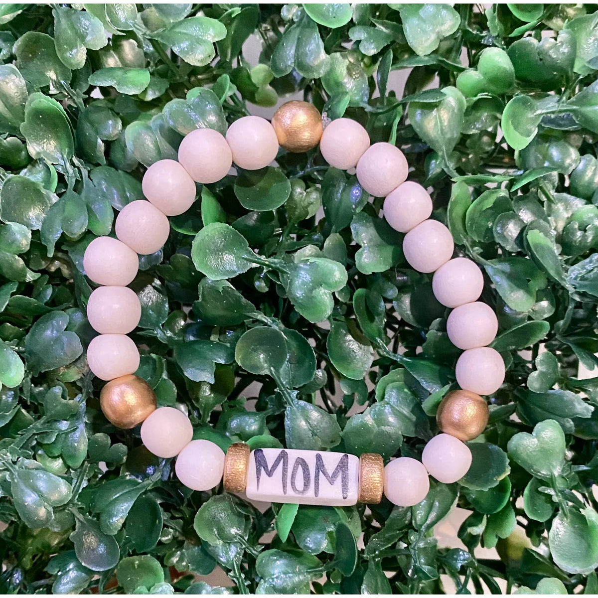 Off-White Affirmation Beaded Bracelets – Bold Words, Soft Neutrals