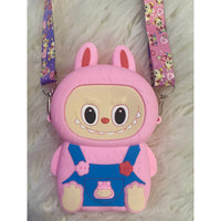 Labubu Coin Crossbody Purse – Adjustable Strap