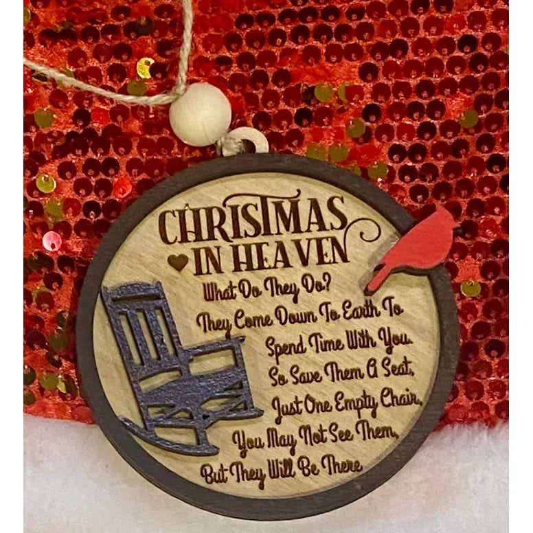 Christmas in Heaven Ornament