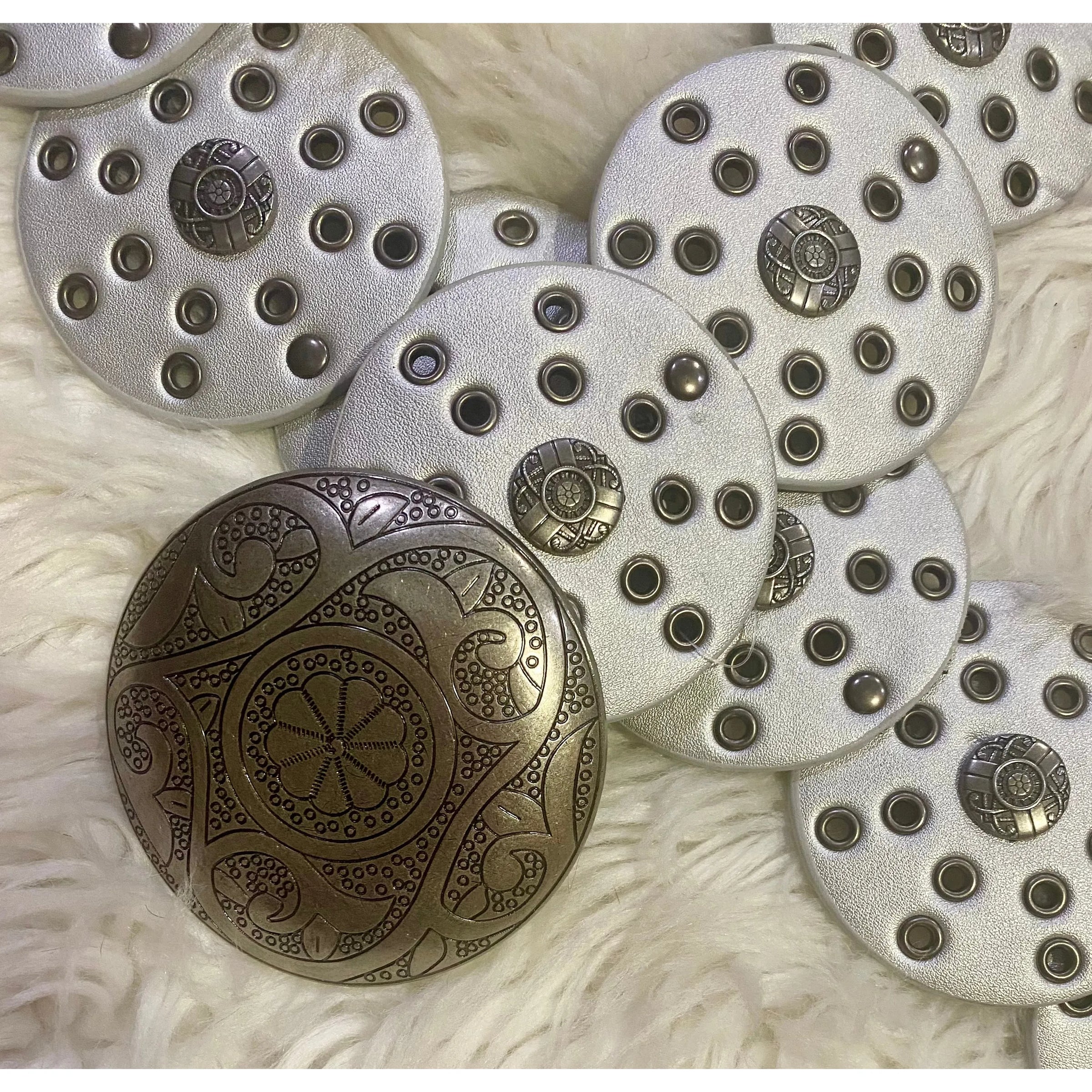 Silver Concho Belt