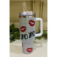 40 oz XOXO Rhinestone Tumbler