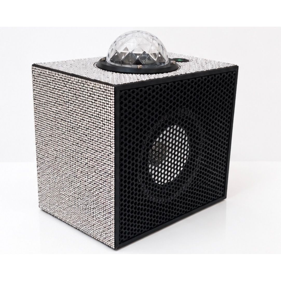 Rhinestone Gal Bling Light-Up Party Speaker