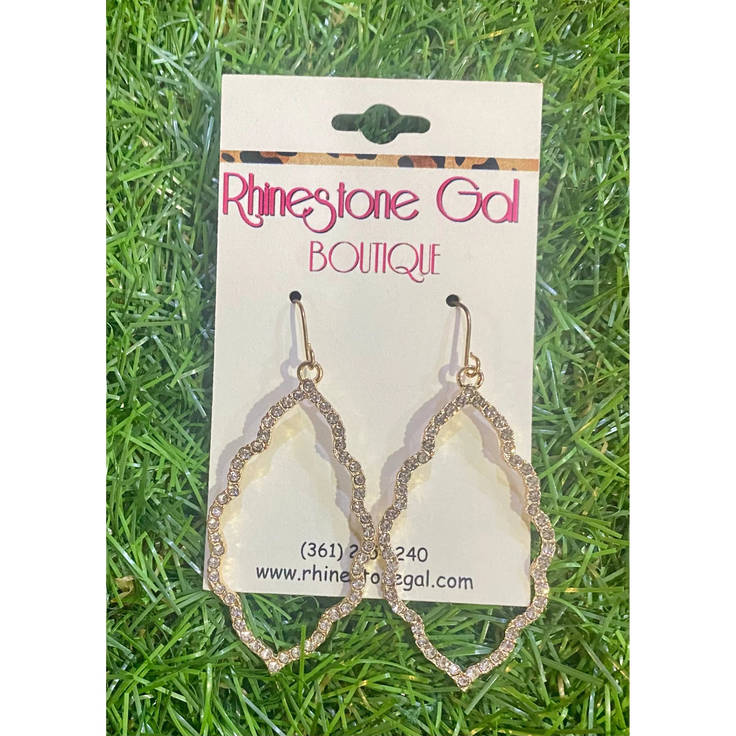 Crystal Shine Moroccan Earrings